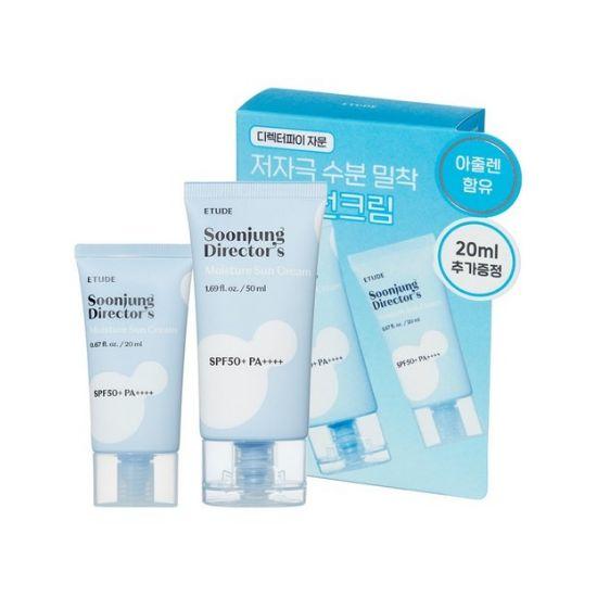 ETUDE SoonJung Director’s Mineral Moisture Sunscreen SPF50+ PA++++ Hydrating UV Protection Set 70ml (50ml + 20ml) 20