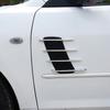1 pereche de aerisire de curgere automată Aripator de rechin Branhii de simulare Priză de aerisire laterală Autocolante pentru mașină Decorare capotă Capotă Aprovizionare pentru modificarea mașinii
