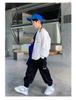 Velvet-Lined Boys' Winter Sweatpants - New Style for Kids