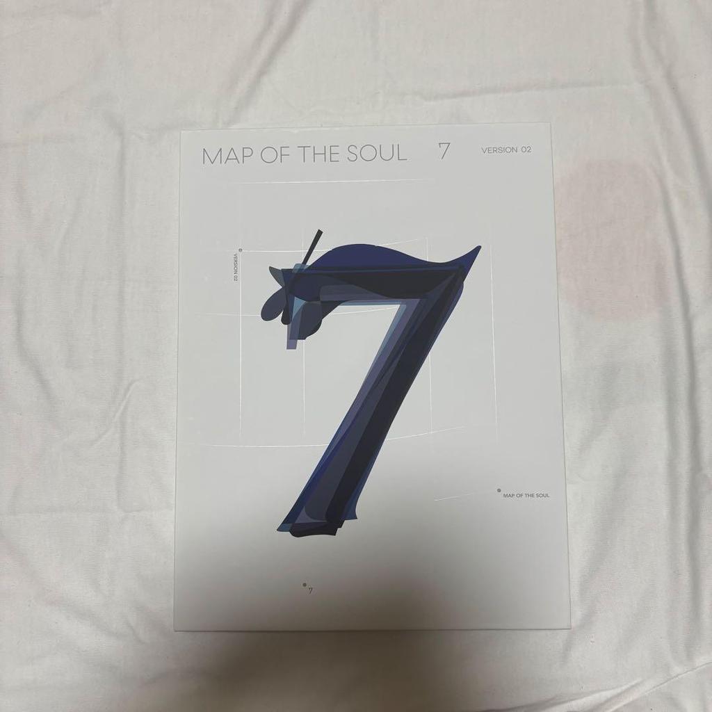 [USED] MAP OF THE SOUL 7 VERSION with Clear File