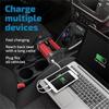 300W Car Power Inverter 12V to 220V Voltage Converter Portable Charger for Phone/Speaker/Camera, European Standard