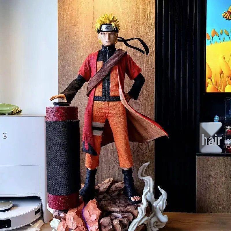 Sasuke Curse Mark & Sage Naruto Scroll Anime Figure Model