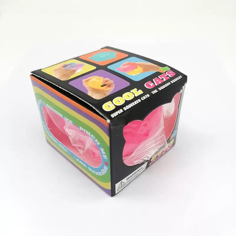 Cute Virus Water Splash Decompression Ball: Soft, Slow-Rebound, Non-Sticky, Portable Healing Toy