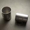 304 Stainless Steel Coffee Cup Portable Travel Mug Water Drinking Tea Tumbler Milk Cup Crafted Cocktail Glass for Work Outdoor School