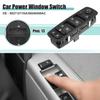ACROPIX Front Left Driver Side Auto Master Power Window Switch Fit for Dodge Dart 2013-2016 No.68271217AA/56046568AC - Pack of 1 Black