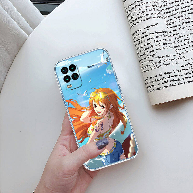 MH120 One Piece Nami Case for Motorola E7 G6 G7 G8 G9 Plus Power Play G10 G20 G04 E30 E40 E22 E20 E13 E15 G22 G23 G05 G75 G35 G55