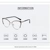 Retro Design Lady Cat Eye Glasses Frame Anti Blue Light Computer Goggles Women Fashion Eyewear Gafas Mujer Anti Luz Azul