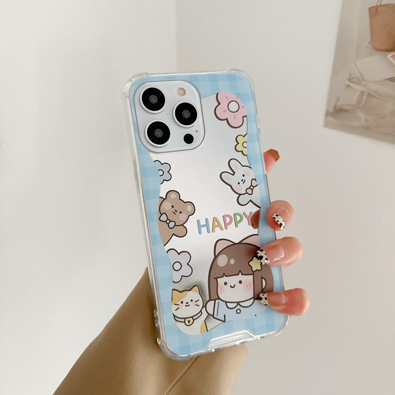 Zhitai Mirror Case for iPhone 16/14, Huawei P60/Mate60, and Xiaomi 14