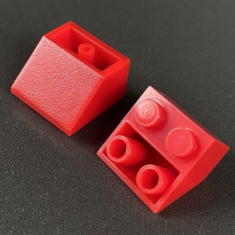 20pcs DIY Technical Slope Inverted 45° 2x2 Slope Anti-bevel Bricks MOC Parts Building Blocks Toys for Children  Compatible 3660