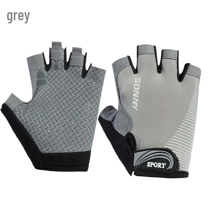 Half-Finger Fitness & Cycling Gloves L