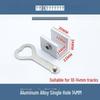Punch-Free Child Safety Window Lock for Sliding Windows and Doors