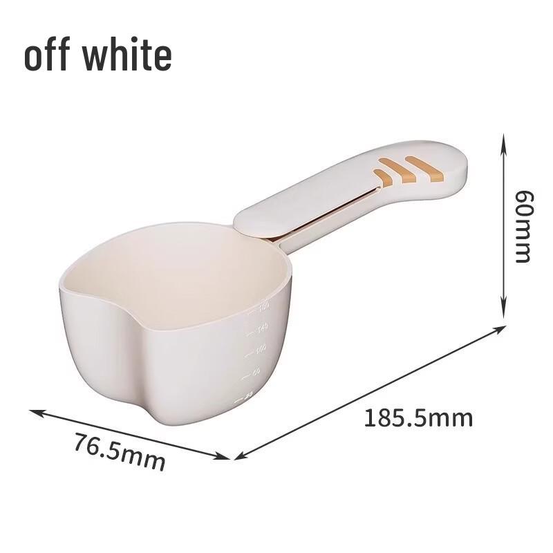 Pet Food Measuring Spoon & Bag Clip