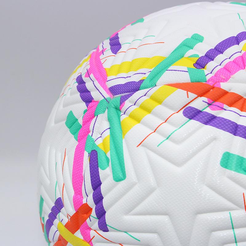 Standard Size 5 Soccer Ball High-Quality PU Material Seamless Construction Outdoor Match Game & Training Football Durable