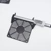 2pcs/pack 40mm 50mm 60mm 80mm 120mm PC Mesh Fan Dust Filter Dustproof Case Guard Grill Protector Cover 12cm Computer Plastic Front Plate
