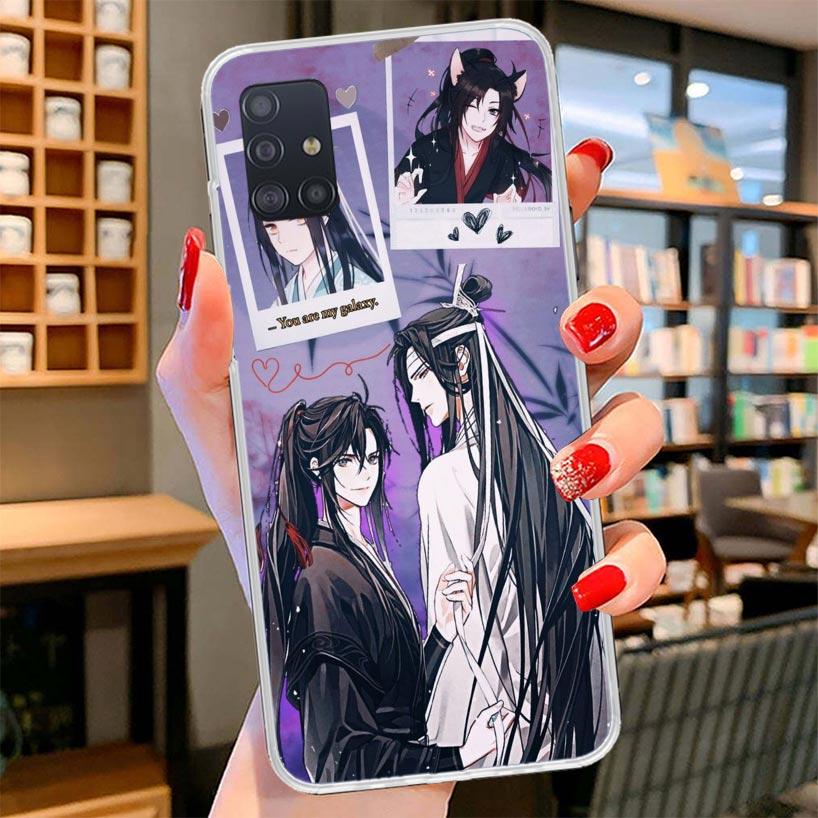 Anime Mo Dao Zu Shi Cover Phone Case For Samsung Galaxy A12 A22 A32 A52 A72 A02S Phone Case Note 20 Ultra 10 S10 Plus A51 A71 A5