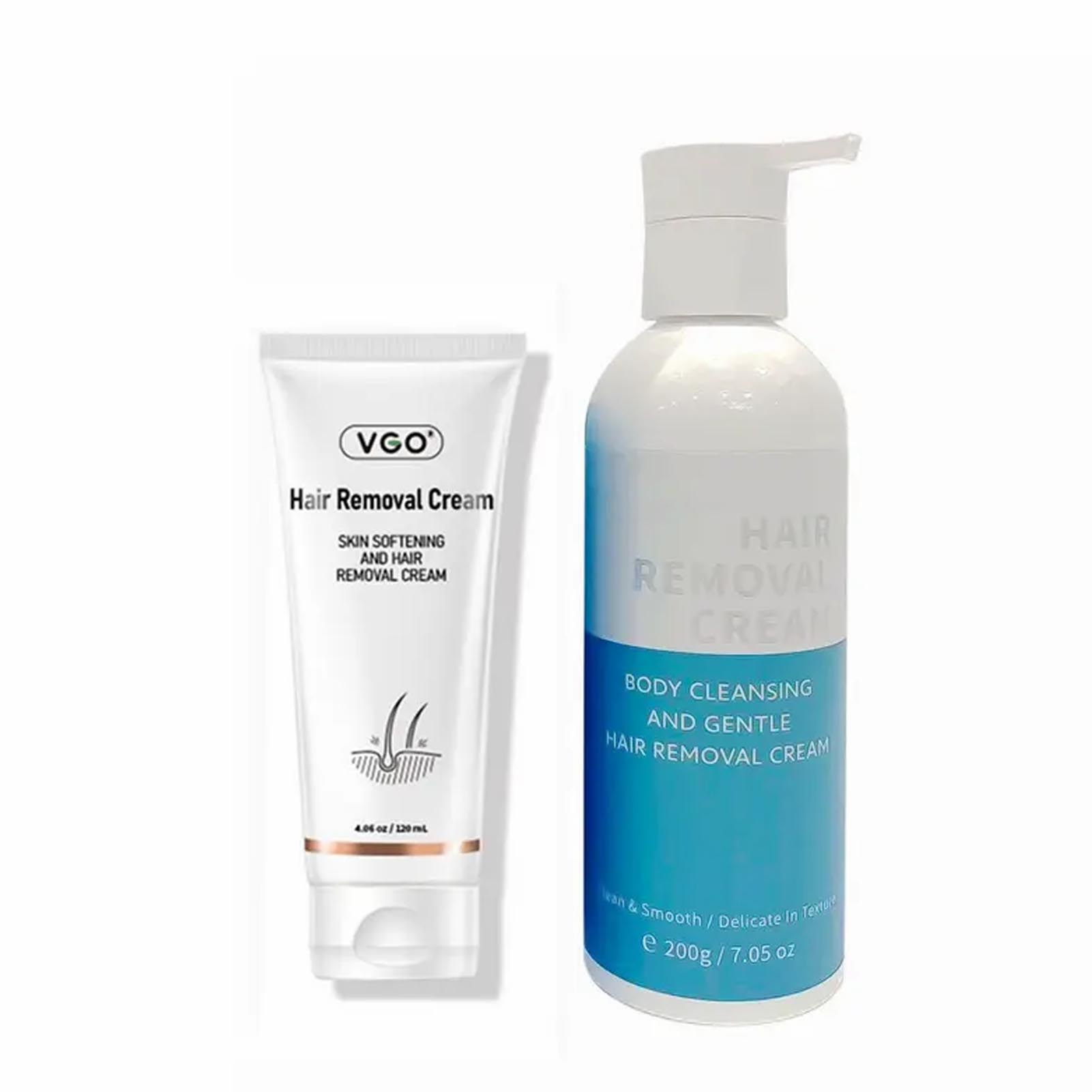 

2 pcs Hair Removal Crm for Women Men Bikini Hair Removal Lotion for Unwanted Hair All Skin Types 120ml