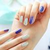 Vibrant Pop Nail Stickers 24pcs | Self-Adhesive Strips, Rainbow &Neon Mix, Quick 5-Min Manicure