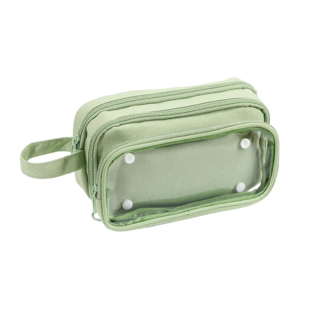 Großes Federmäppchen, Schreibwarentasche für Schule und