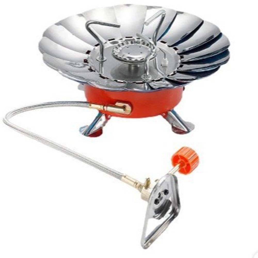 Compact Folding Gas Burner High Power Fondue Gas Cooker Lotus Cassette Stove  Household