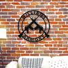 Personalized 2nd Amendment Iron Wall Art Cutout Unique Armory Decor for Veterans Gun Owners Holiday Gift