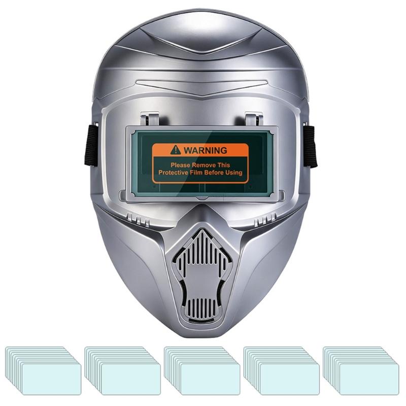 Professional Impact Resistant Flip Front Welding Mask With Adjustable Lens And Breathable Design Suitable For Safety