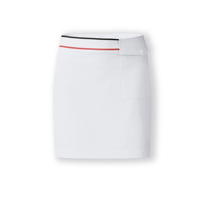 New FILA Casual Short Skirts Women's Jade White A11W425314FWT