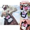 Adorable Kuromi Plush Handbag For Women And Girls Featuring Cute Kawaii Design