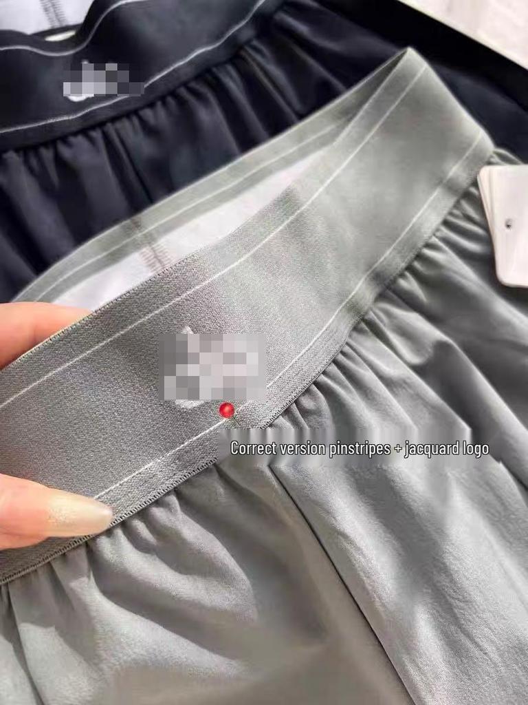 ALO Style High-Waisted Wide-Leg Women's Casual Pants with Reflective Logo Print and Elastic Waist