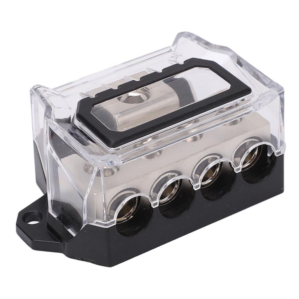 Power Distribution Block 0 Gauge To 4 Gauge Ground Wire Splitter Audio Distributor for Cars Boats