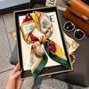 Silk scarf women's neck new scarf with coat 70 small square scarf scarf mother high-end scarf