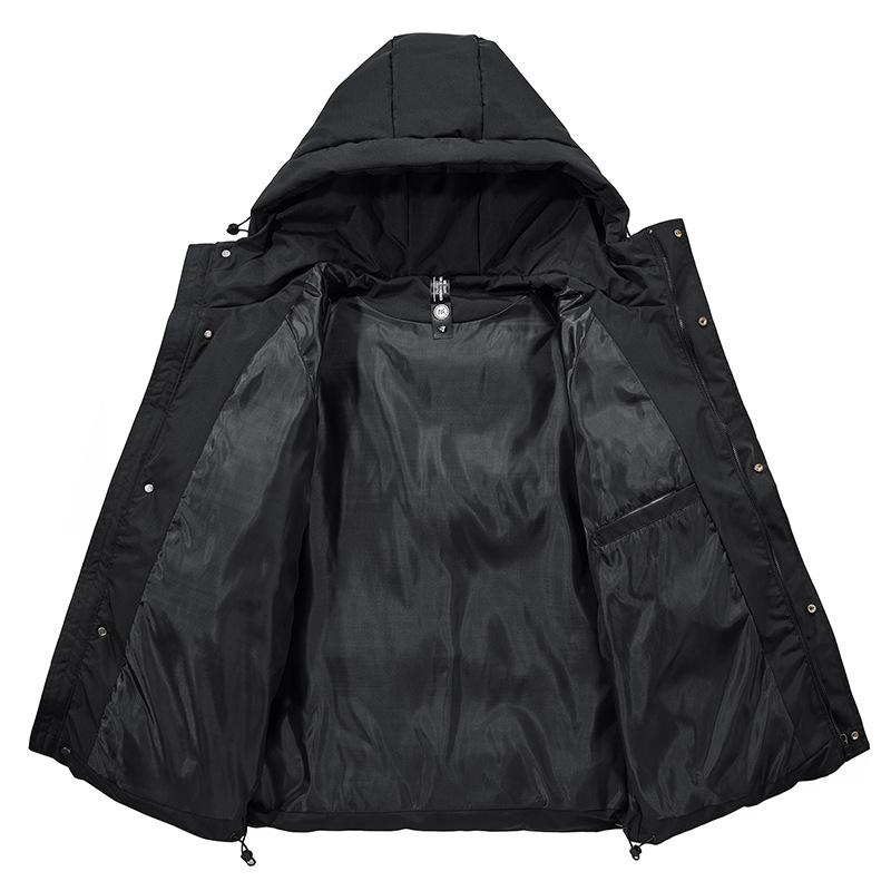 Giacca per Adolescenti Giacca Calda in Cotone per Uomo Giacca Spessa in Cotone per Uomo Alla Moda Casual e Versatile Tuta Alta Gamma