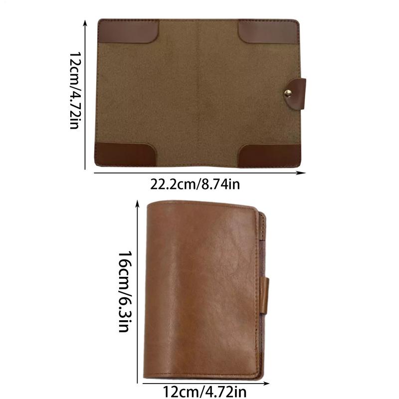 Golf Scorecard Hülle Scorekarte Golf Buch Track Sheet Hülle Yardage Halter PU Tragbarer Golf Scorekartenhalter Sport Zubehör