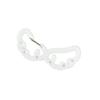 Acrylic Wing/Stars Shape Carabiner Hook Clips Card Holder Keychain Portable Outdoor Keyring Hook Backpack Pendant Gifts