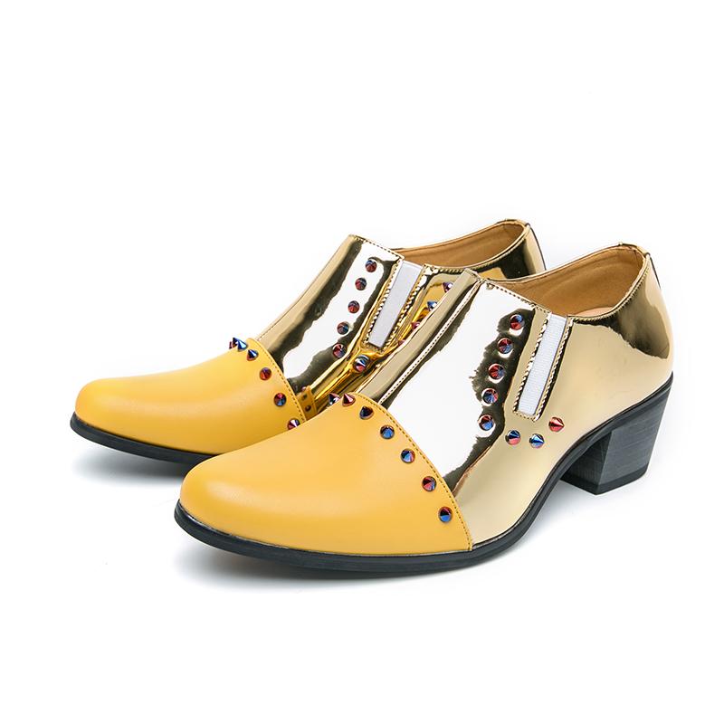 Fashion New Elevator Shoes Handmade Mens Oxford Dress Shoes Fashion Designer Men Business Footwear Classic Leather Man Walking Shoes