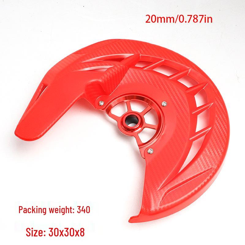 Front Brake Disc Protector for Honda CRF Off-road Motorcycle, Fits 15/17/20mm Hole Diameter