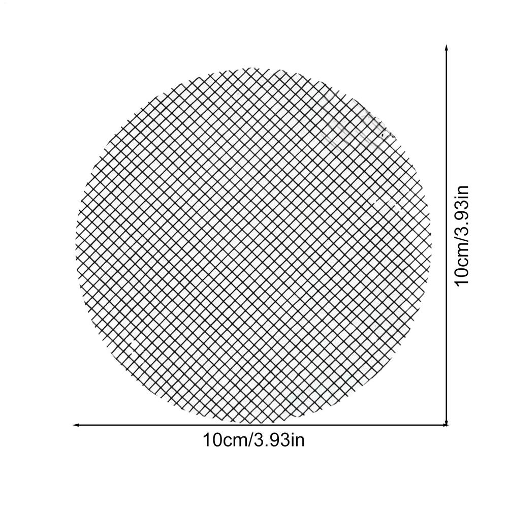 50pcs Pot Hole Mesh Pad Grid Round Drainage Hole Screen For Pot Bottom Prevent Soil Loss Bonsai Flower Plant Gardening Tools