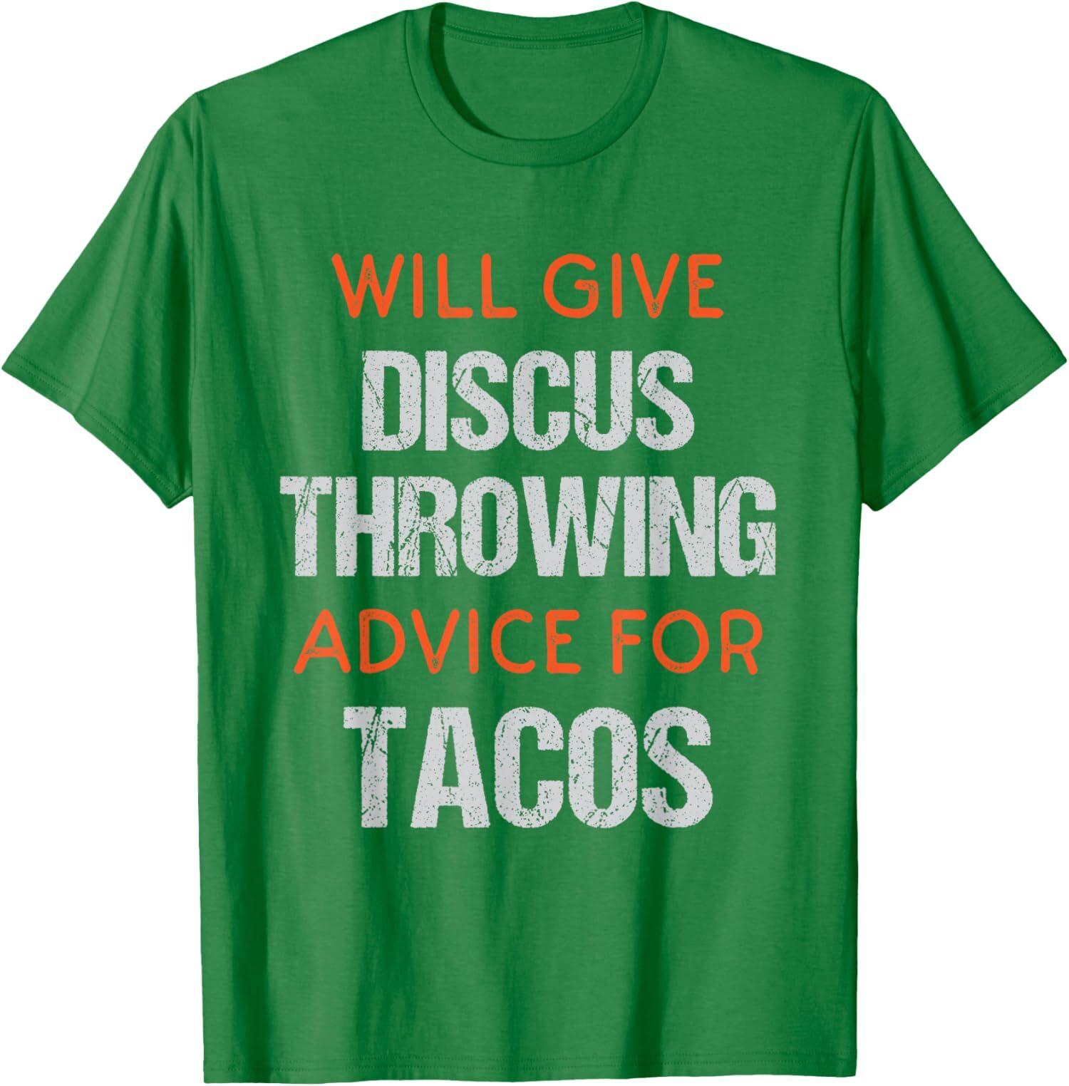 Track Field Events Throwing Humor Funny Discus Unisex T-Shirt S разноцветный