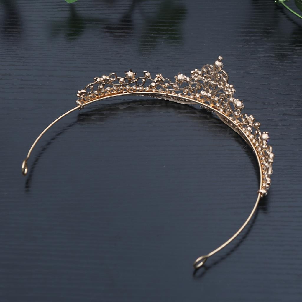 1pc Exquisite Princess Crystal Hair Crowns Headband Girls Bridal Prom Crown Wedding Party Accessiories Hair Jewelry