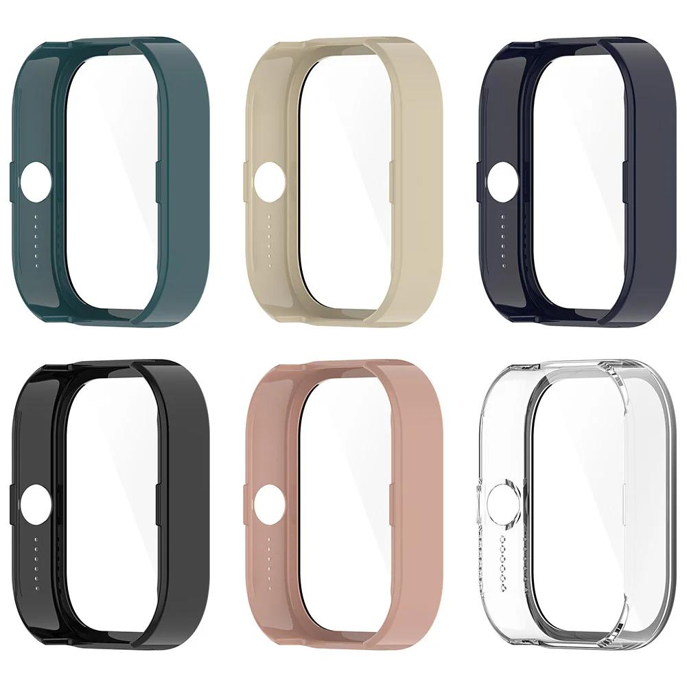 HD Tempered Glass+PC Case for CMF Watch 3 Pro Screen Protector All-around Protective Cover for CMF Watch Pro 2 Bumper Shell Case