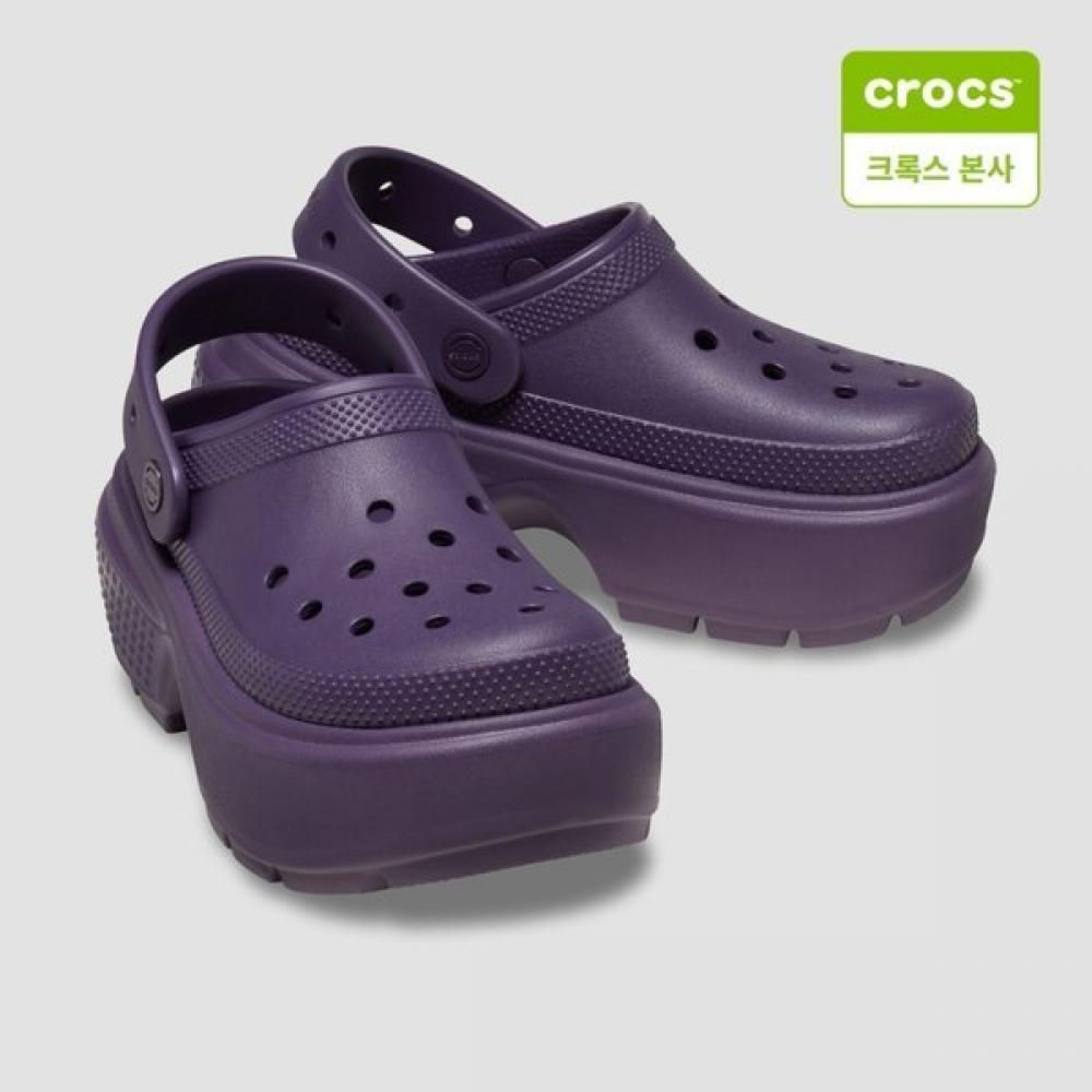 

Crocs Galleria Crocs Headquarters Stomp Clog 209347 5as 5AJ dark iris/M4W6
