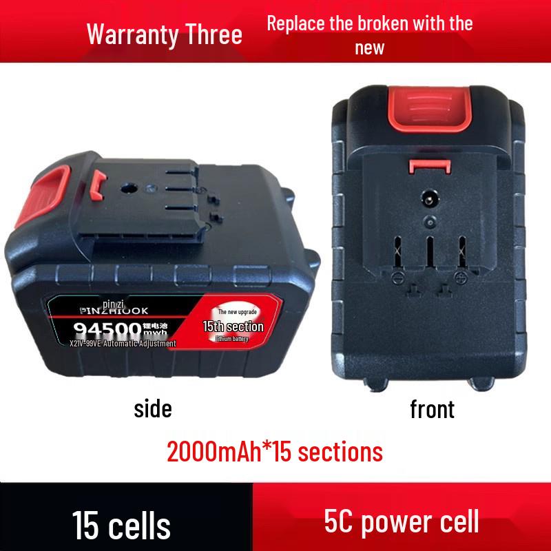 High-Capacity 21V Lithium Battery for Electric Tools and Drills