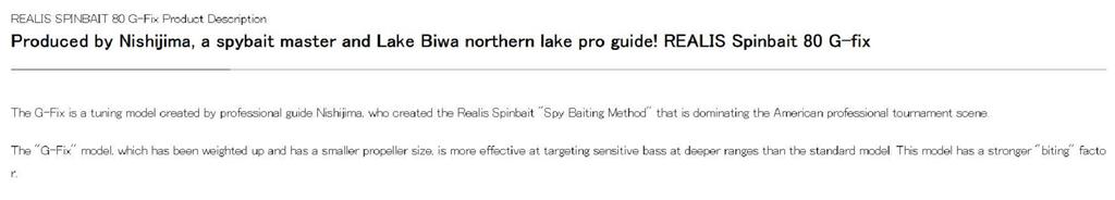 DUO Realis Spin Bait 80 G Fix Spinbait Spybait Sinking Lure CZA3146 (3879)