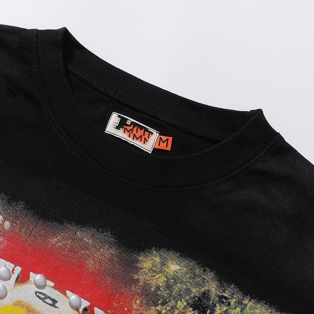 Retro Grunge Kostra a Růže Grafické Dlouhý Rukáv Tričko, Kamínky Streetwear pro Muže/Ženy