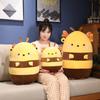 Delightful Bee Yellow Plush Toy For Creative Sleep And Stylish Sofa Decoration