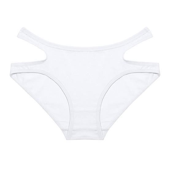 

Женские трусики с открытой средней талией, однотонные эластичные мягкие антисептические бесшовные женские трусы с защитой от воздействия L