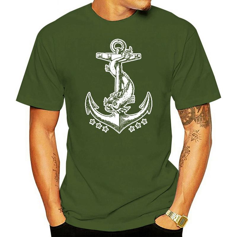 

New Print Cotton T-Shirt Male Anchor Ii T-Shirt Sporter Sailer Sailboat Sail Sailor Skipper Trainingphoto T Shi 4XL