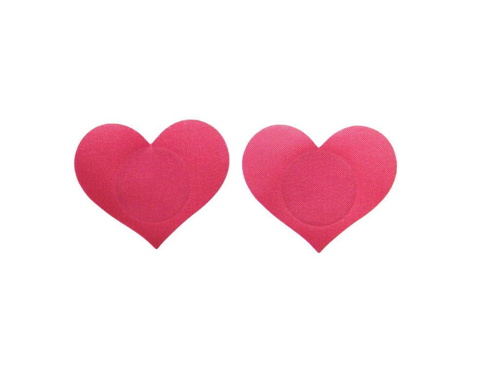1Pair Breast Petals Heart Shape Adhesive Nipple Covers Breasts Petals and Sticker Emptied Chest Breast Petals