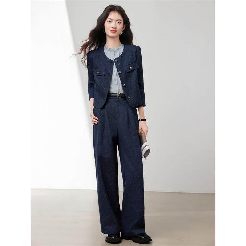 Xin Fei Yu Women's Casual Denim-Style Two-Piece Set