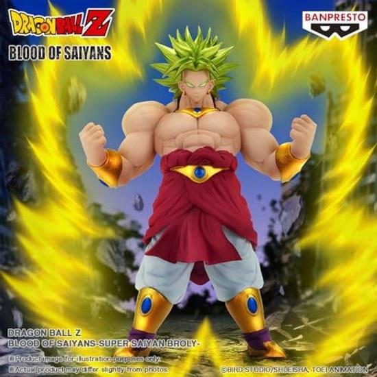 Banpresto Dragon Ball Z Super Saiyan Broly Blood Figure