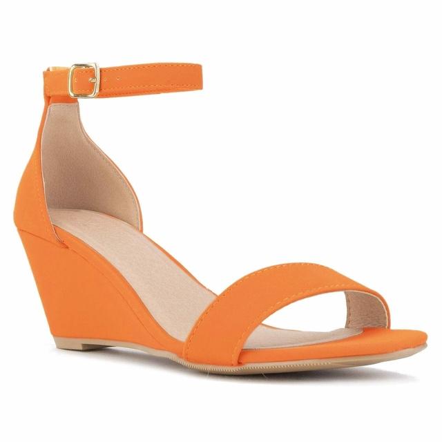 Women Sandals Sexy 8cm Pointed Toe Thin High Heels Wedge Platform Ankle Strap Sandal Party Solid Color Wedding Shoes